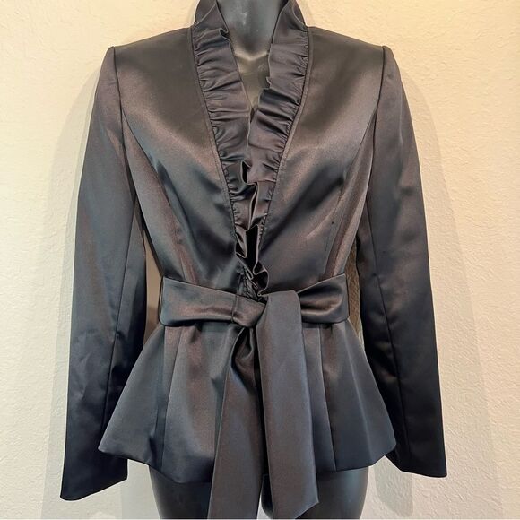 Isabella DeMarco satin blazer jacket 🔥 excellent condition 🔥 size 2 - Picture 1 of 8